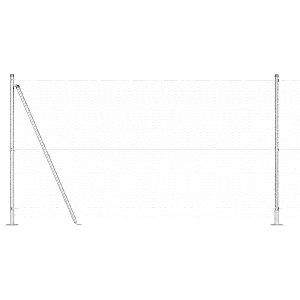 Sveistgjerde med Betongbase 10 x 1,2 m (B x H)