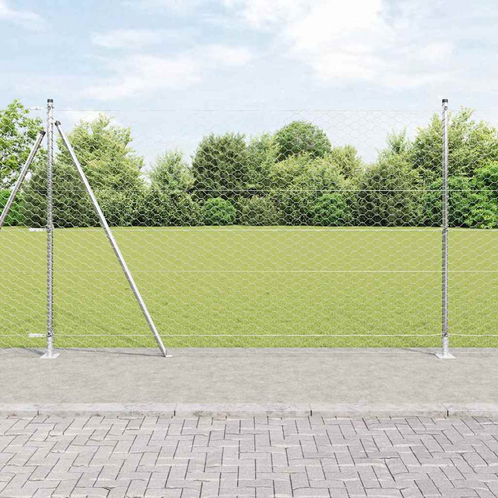 Sveistgjerde med Betongbase 10 x 1,4 m (B x H)