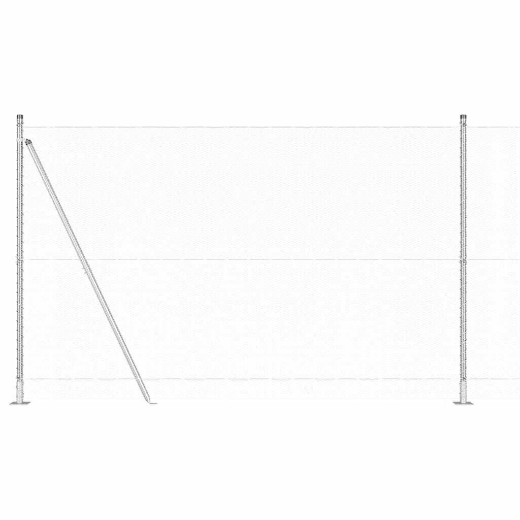 Sveistgjerde med Betongbase 10 x 1,6 m (B x H)