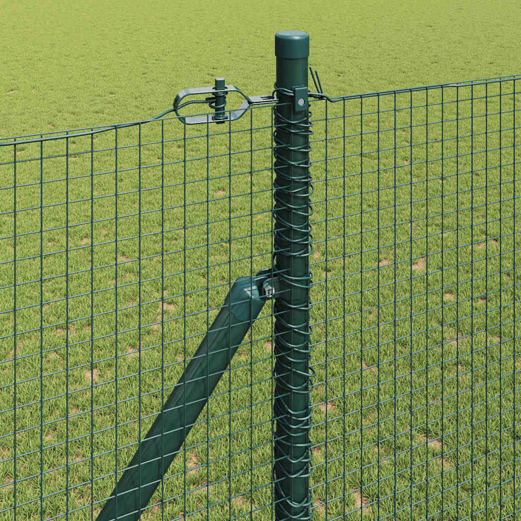 Svweiende trådgjerde med spisser 25 x 1,4 m (B x H)