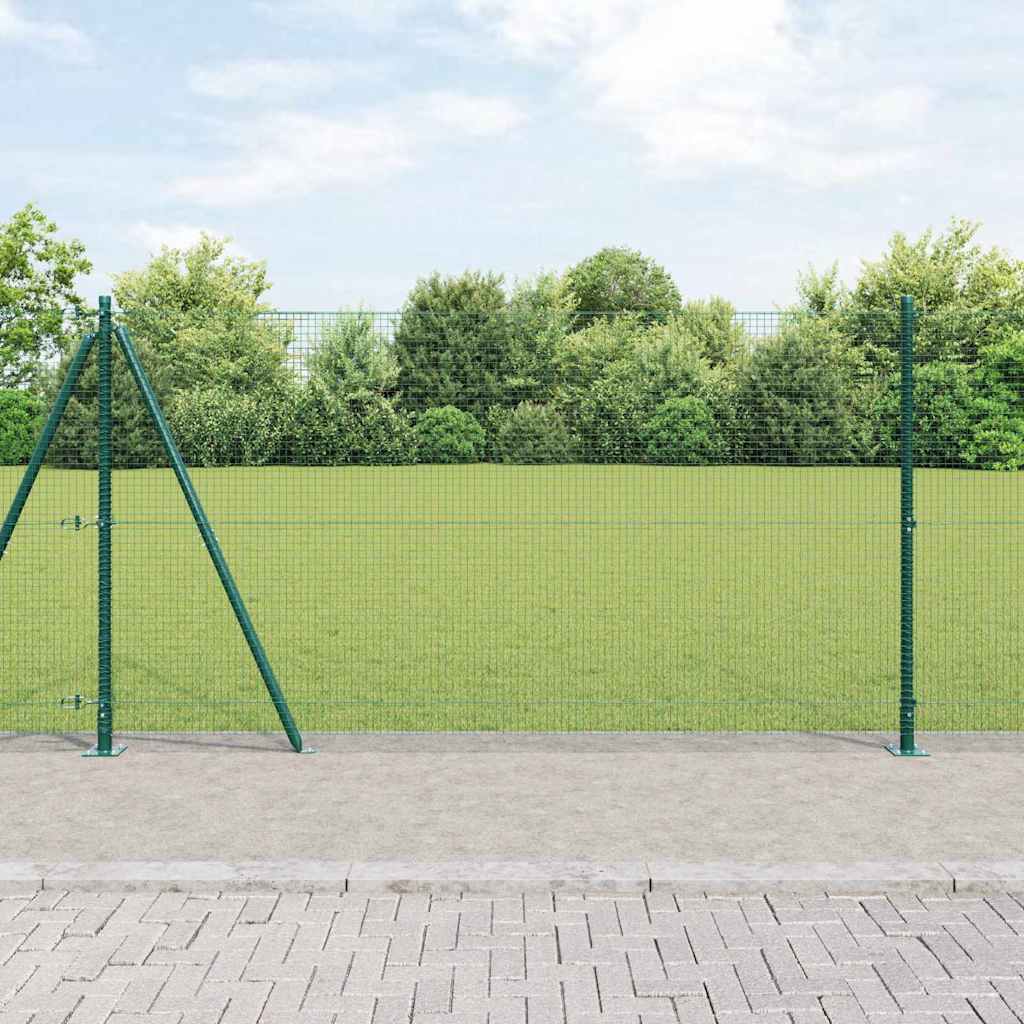 Sveistgjerde med Betongbase 10 x 1,2 m (B x H) PVC-belagt stål
