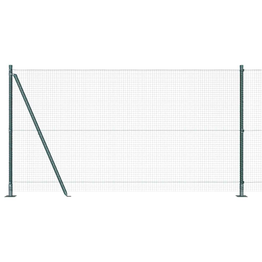 Sveistgjerde med Betongbase 10 x 1,2 m (B x H) PVC-belagt stål