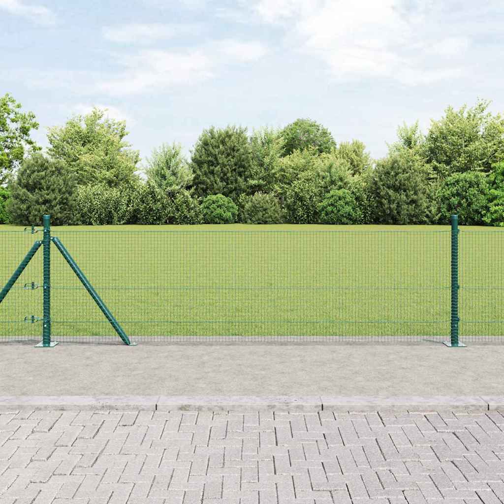 Sveistgjerde med Betongbase 25 x 0,6 m (B x H) PVC-belagt stål