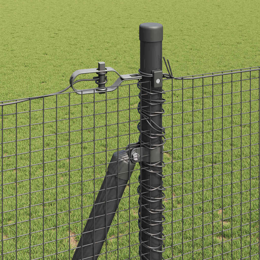 Sveistgjerde med Betongbase 10 x 1,4 m (B x H) PVC-belagt stål
