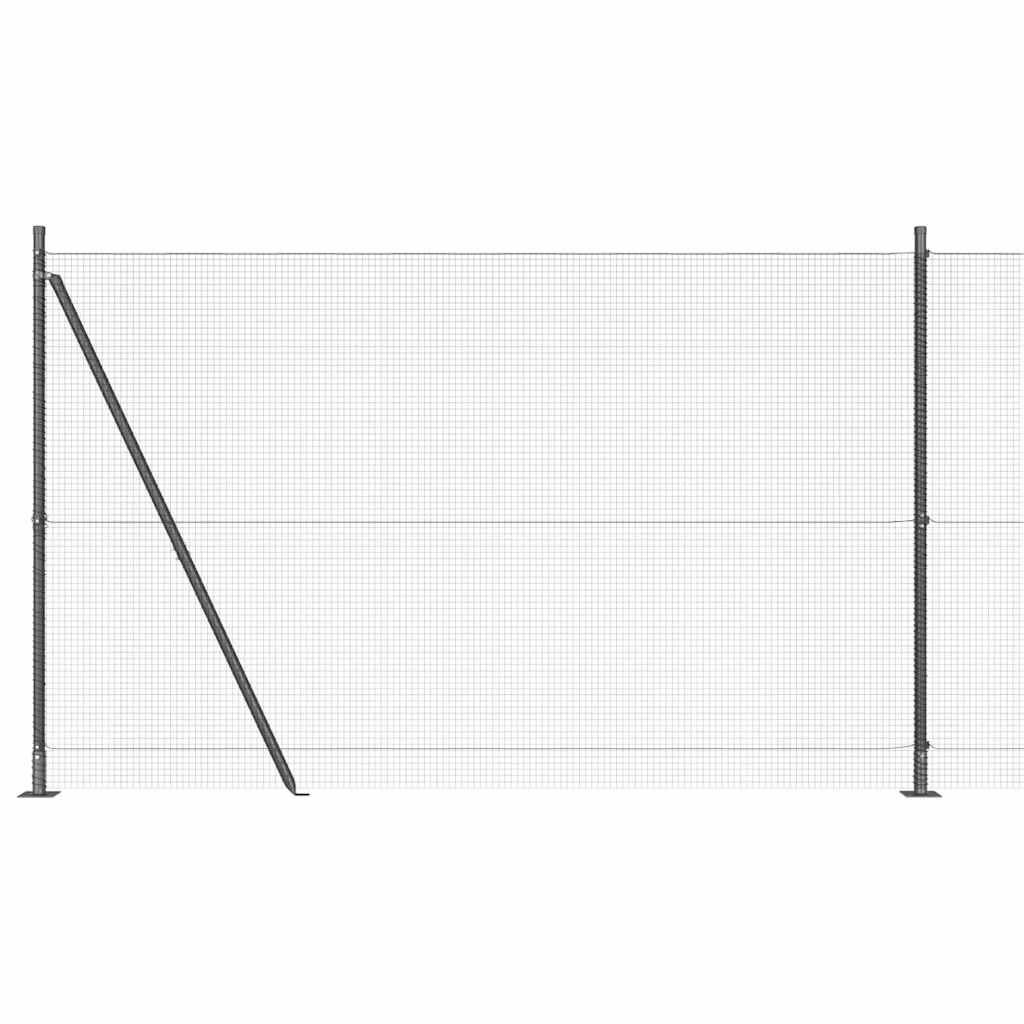 Sveistgjerde med Betongbase 50 x 1,5 m (B x H) PVC-belagt stål