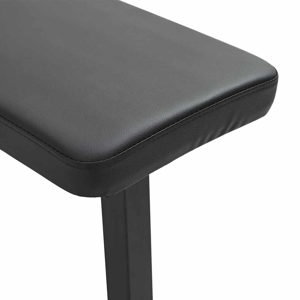 Sammenleggbar vekstbenk Svart 109 x 29 x 42 cm Stål
