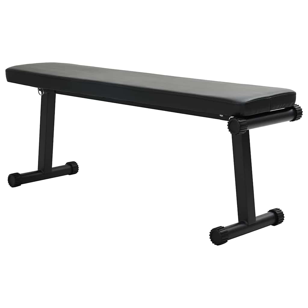 Sammenleggbar vekstbenk Svart 109 x 29 x 42 cm Stål
