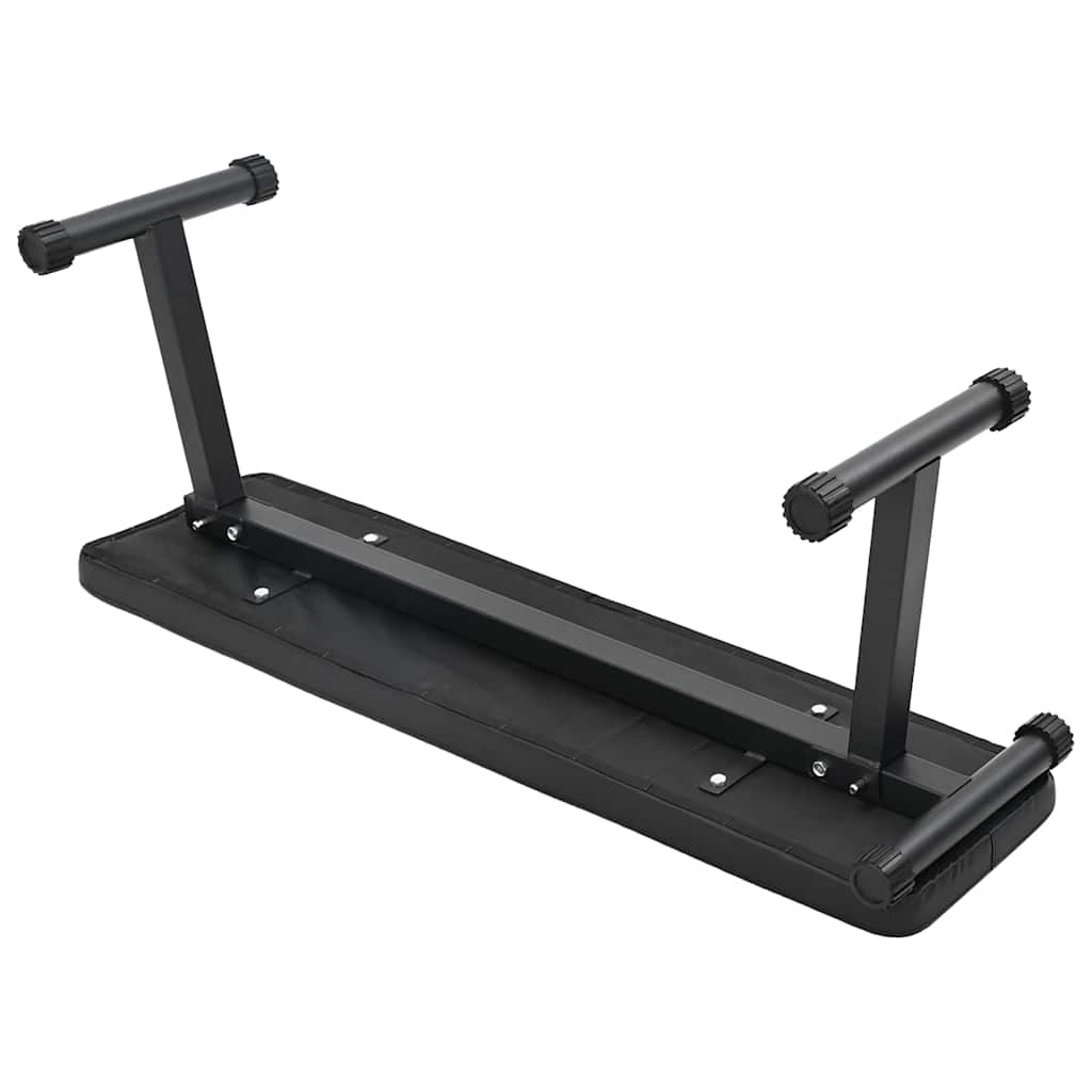 Sammenleggbar vekstbenk Svart 109 x 29 x 42 cm Stål