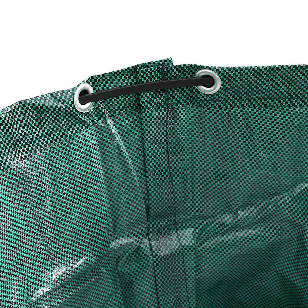 Hage søppelposer 4 pcs grønn 66 x 66 x 83,5 cm Polypropen