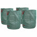 Hage søppelposer 4 pcs grønn 66 x 66 x 83,5 cm Polypropen