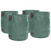 Hage søppelposer 4 pcs grønn 79 x 79 x 99,5 cm Polypropen