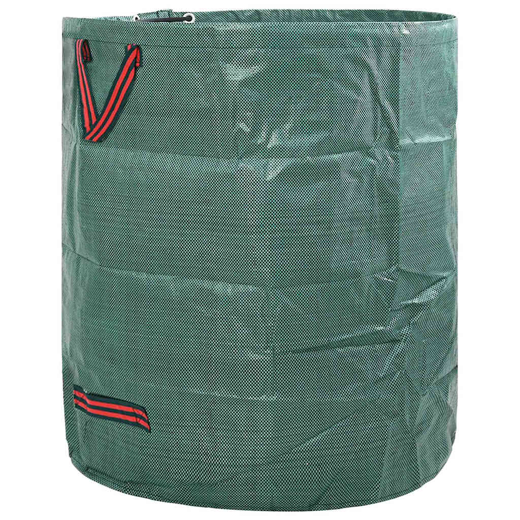 Hage søppelposer 12 pcs grønn 67 x 67 x 75,5 cm Polypropen