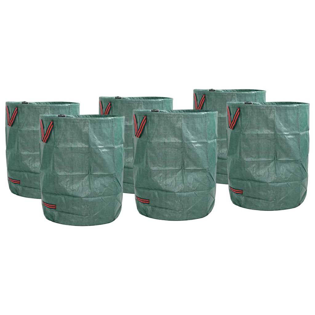 Hage søppelposer 12 pcs grønn 66 x 66 x 83,5 cm Polypropen
