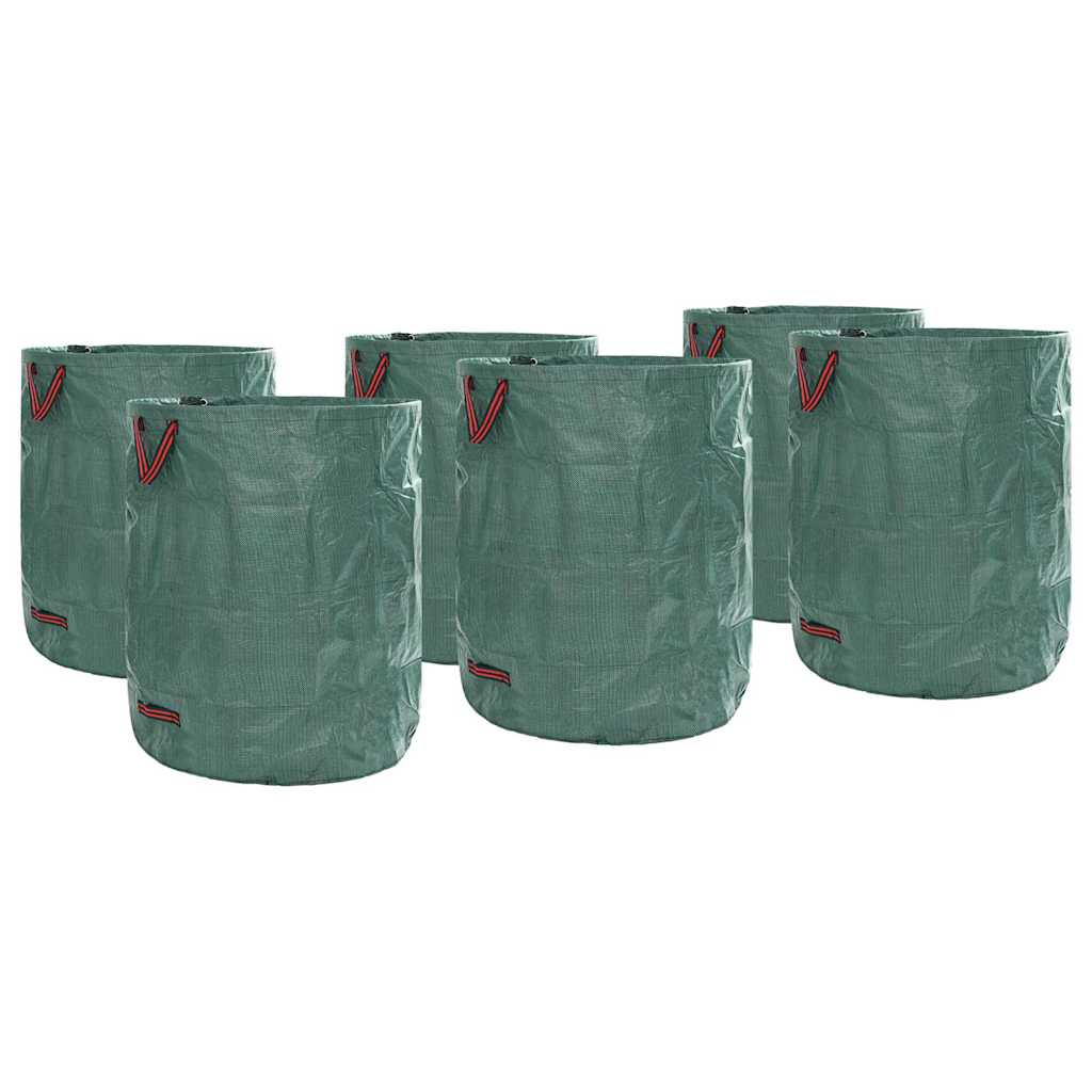 Hage søppelposer 12 pcs grønn 79 x 79 x 99,5 cm Polypropen
