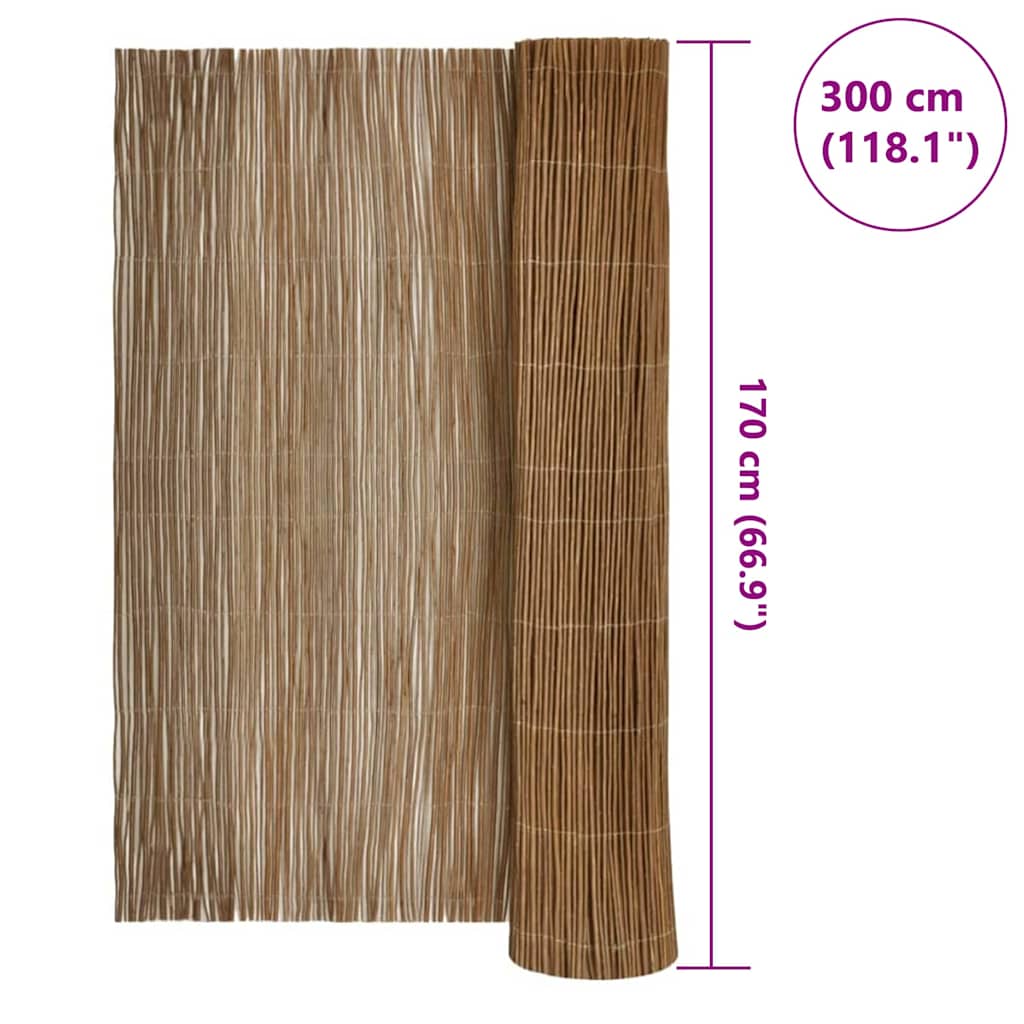Pillefence Naturlig 170 x 300 cm Pille