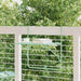 Hengende balkongbord Mintgrønn 60 x 39 x 65 cm Stål