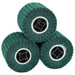 Slipe ruller 3 pcs grønn 12 x 12 x 10 cm Syntetisk fiber