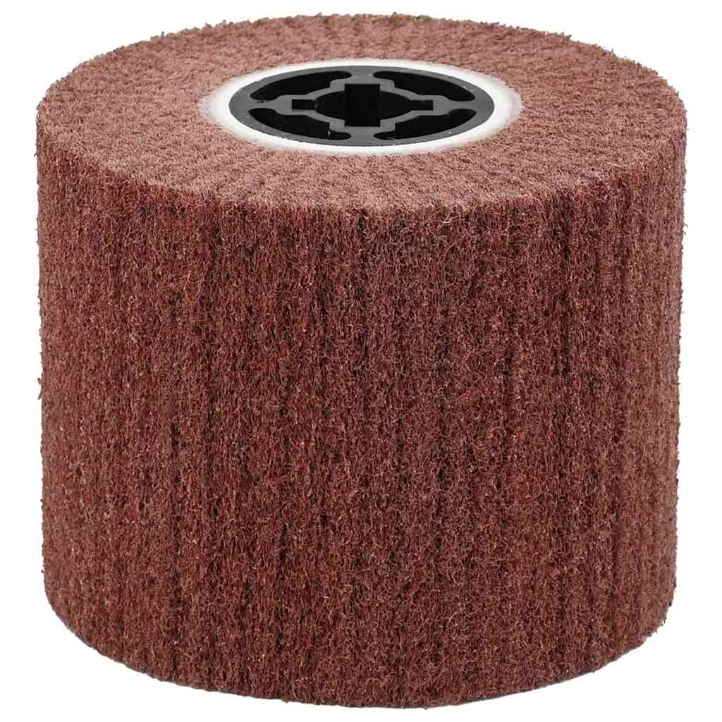 Slipe ruller 3 pcs Brun 12 x 12 x 10 cm Syntetisk fiber