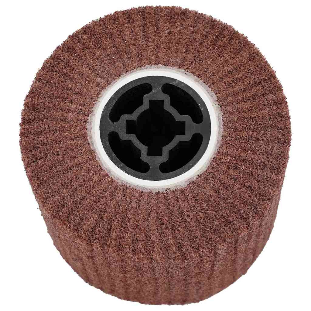 Slipe ruller 3 pcs Brun 12 x 12 x 10 cm Syntetisk fiber