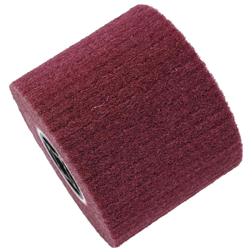 Slipe ruller 3 pcs Rød 12 x 12 x 10 cm Syntetisk fiber