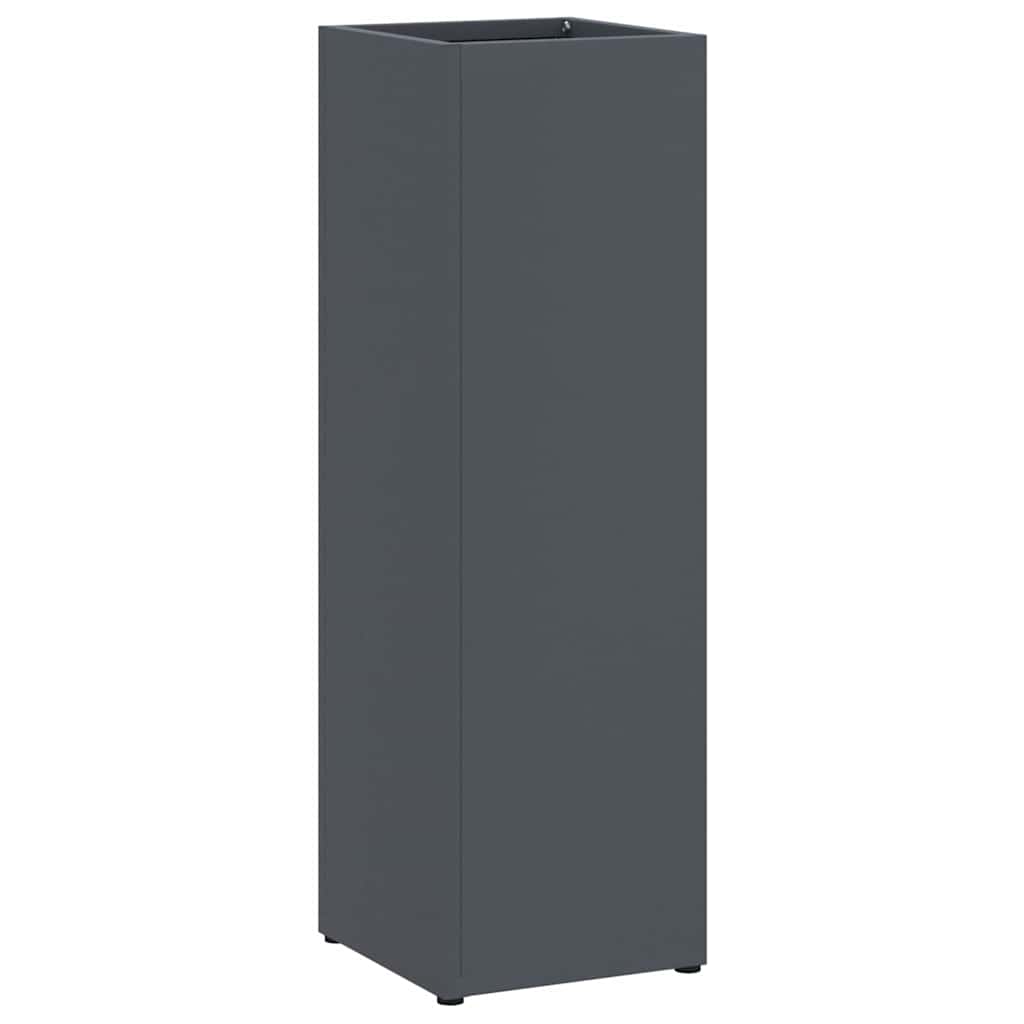 Parasollstativ med lagring Antrasitt 15,5 x 15,5 x 49 cm Metall vidaXL