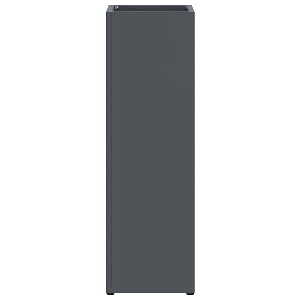Parasollstativ med lagring Antrasitt 15,5 x 15,5 x 49 cm Metall vidaXL