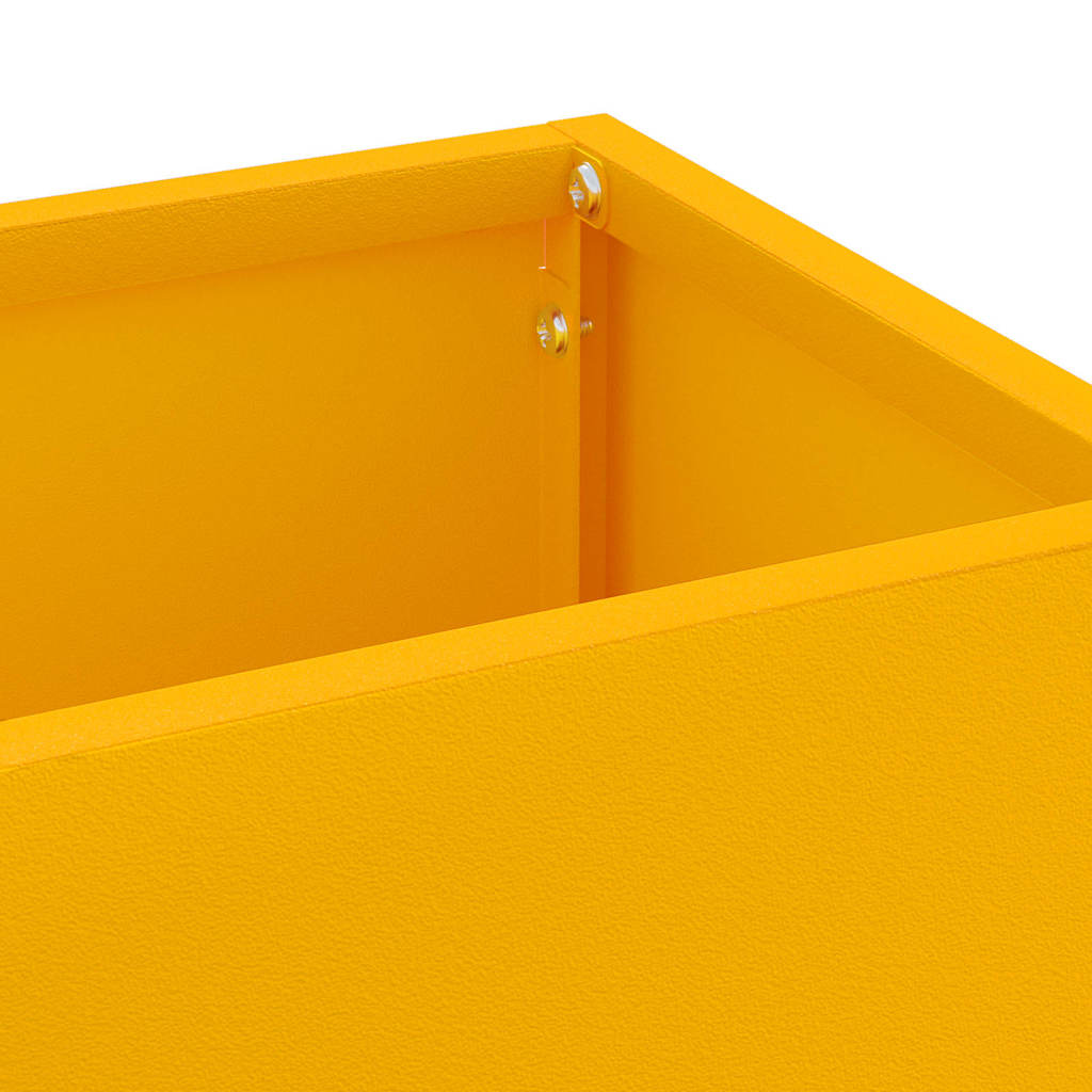 Parasollstativ Sennepsgul 15,5 x 15,5 x 49 cm Metall vidaXL