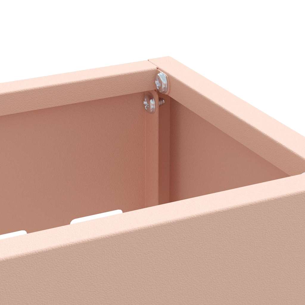 Regn paraplystativ Rosa 28 x 12 x 41 cm Stål