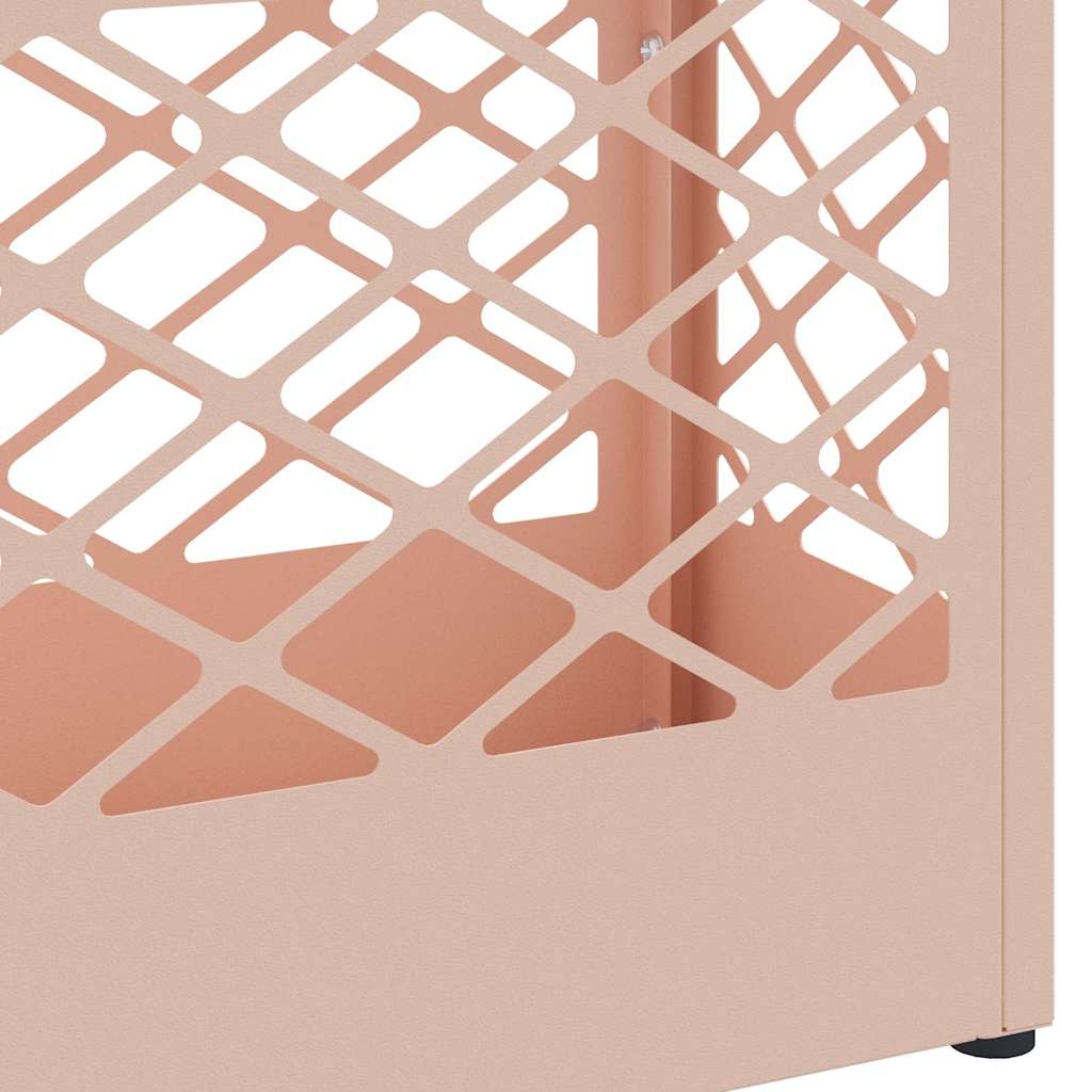 Regn paraplystativ Rosa 28 x 12 x 41 cm Stål