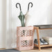 Regn paraplystativ Rosa 28 x 12 x 41 cm Stål