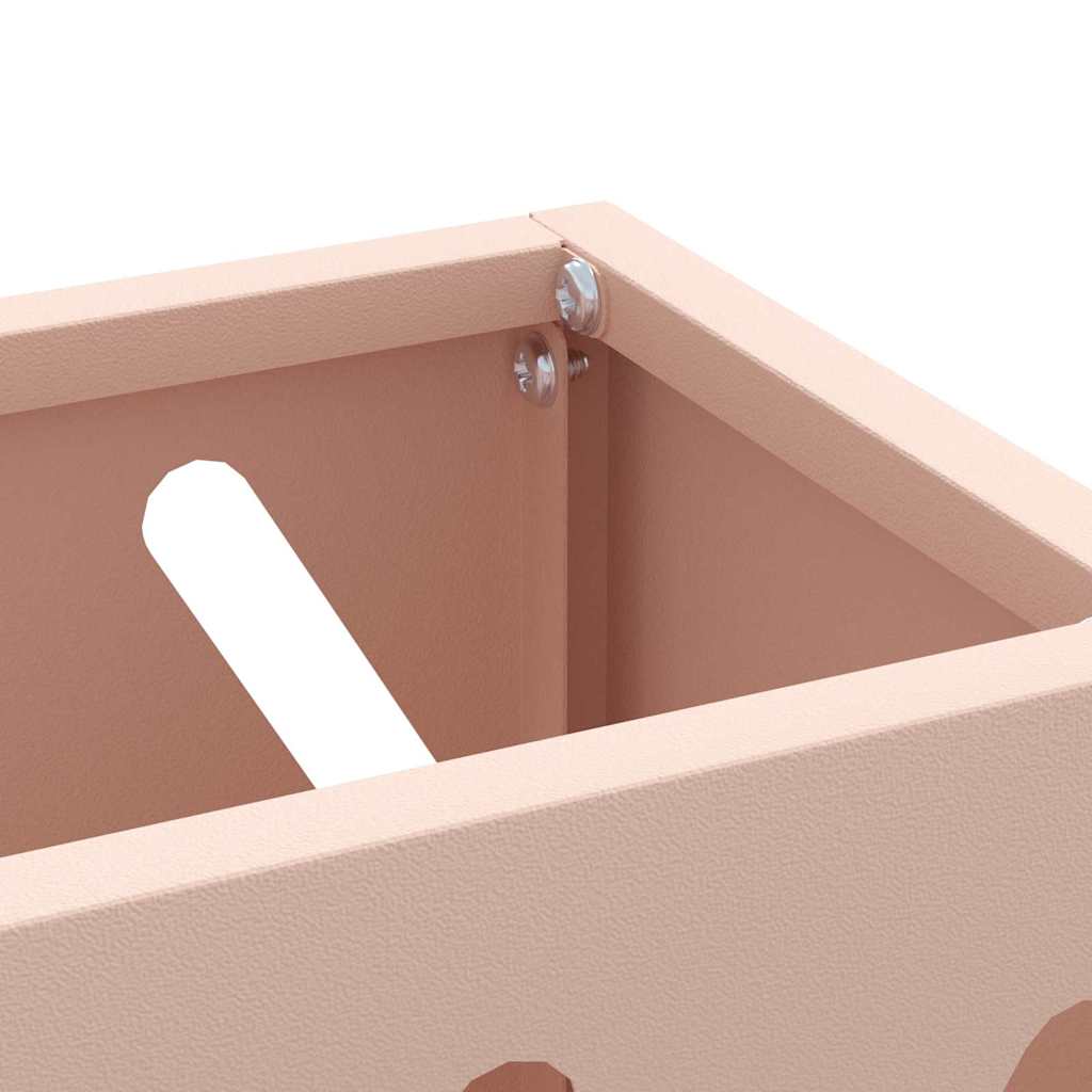 Regn paraplystativ Rosa 28 x 12 x 41 cm Stål
