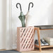 Regn paraplystativ Rosa 28 x 12 x 41 cm Stål