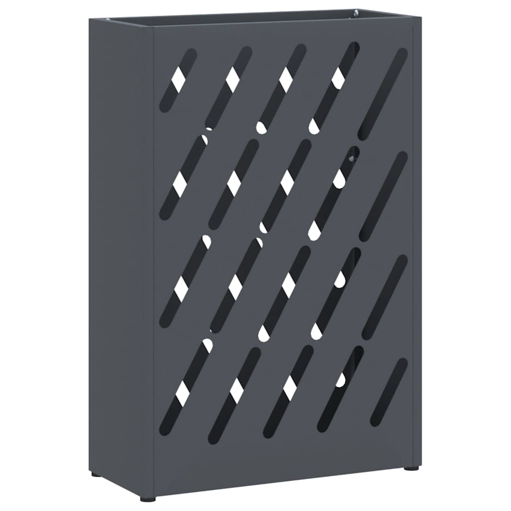 Parasollstativ Antrasitt 28 x 12 x 41 cm Stål vidaXL