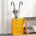 Regn paraplystativ Sennepsgul 28 x 12 x 41 cm Stål