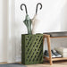 Regn paraplystativ Olivengrønn 28 x 12 x 41 cm Stål
