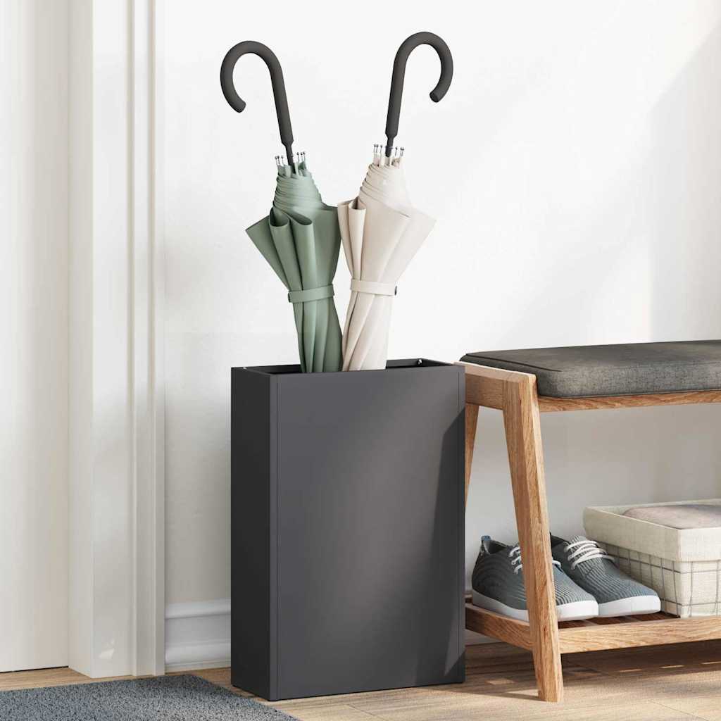 Parasollstativ Svart 28 x 12 x 41 cm Stål vidaXL