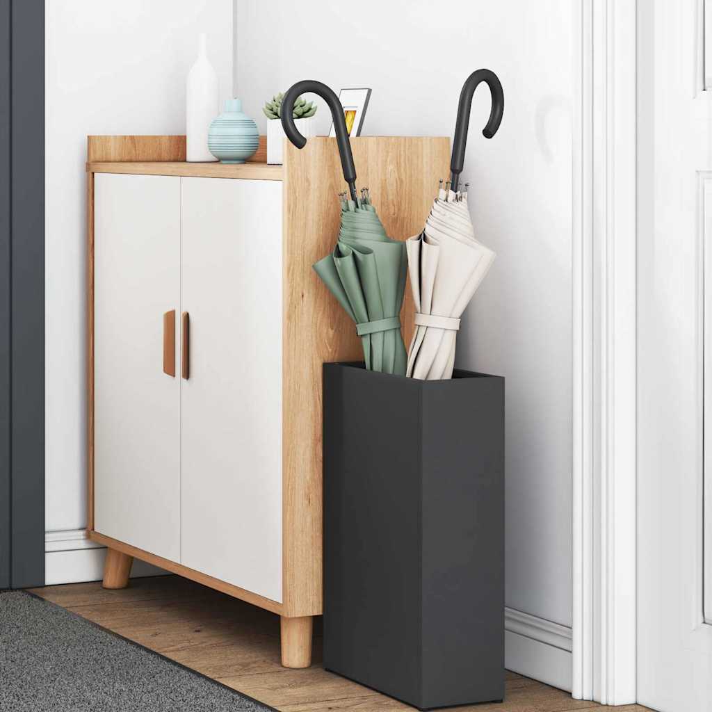 Parasollstativ Svart 28 x 12 x 41 cm Stål vidaXL