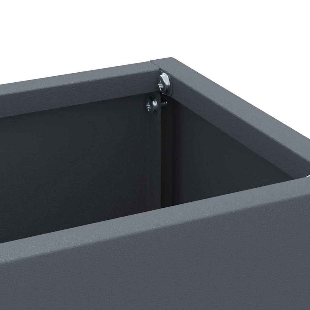 Parasollstativ Antrasitt 28 x 12 x 41 cm Stål vidaXL