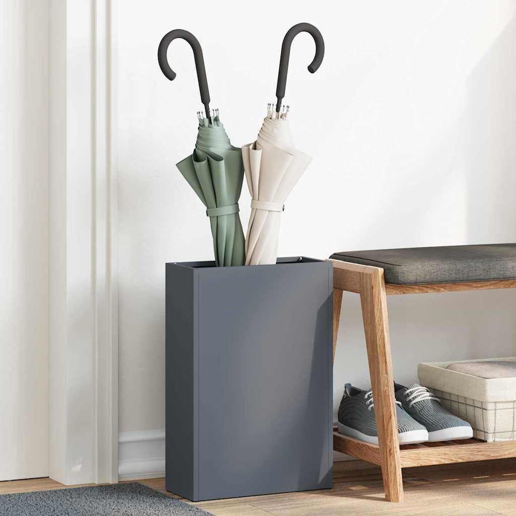 Parasollstativ Antrasitt 28 x 12 x 41 cm Stål vidaXL