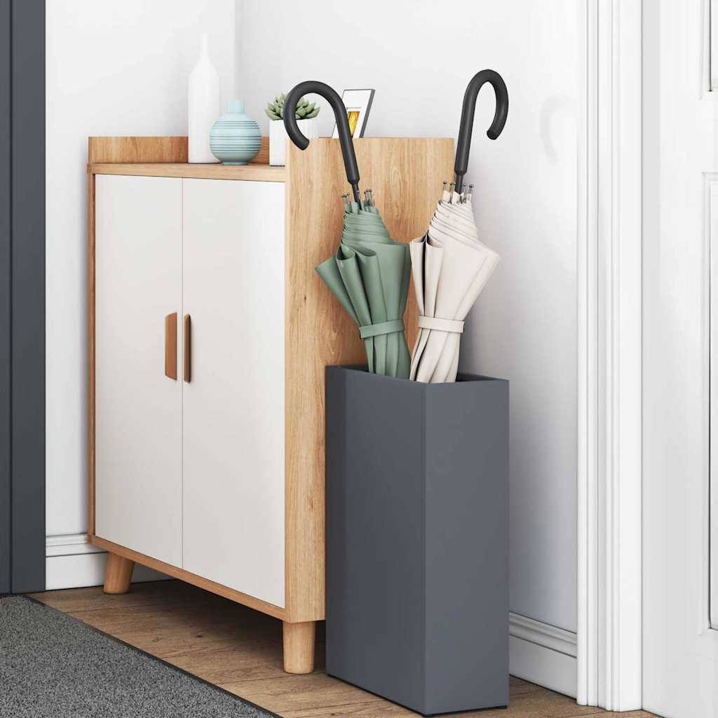 Parasollstativ Antrasitt 28 x 12 x 41 cm Stål vidaXL