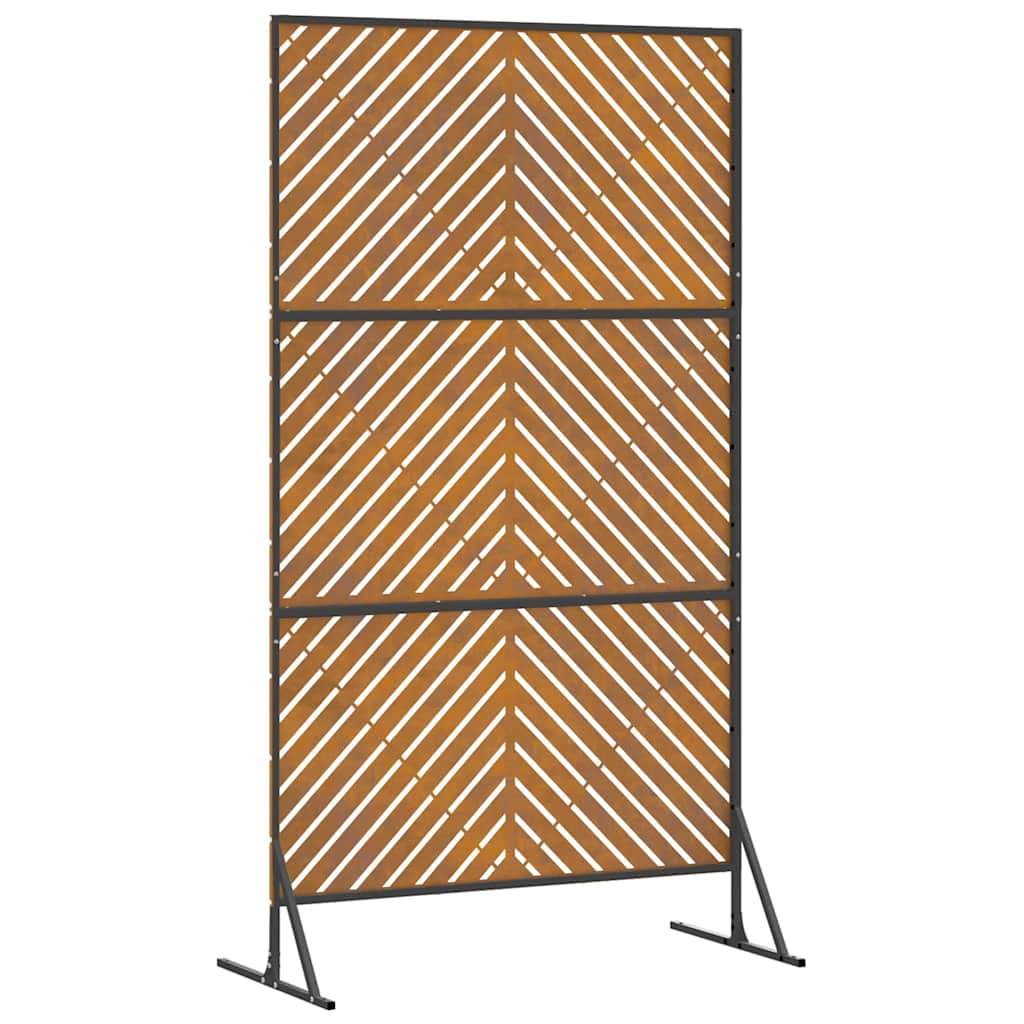 Personvernsvegg Grå 100 x 50 x 180 cm Stål