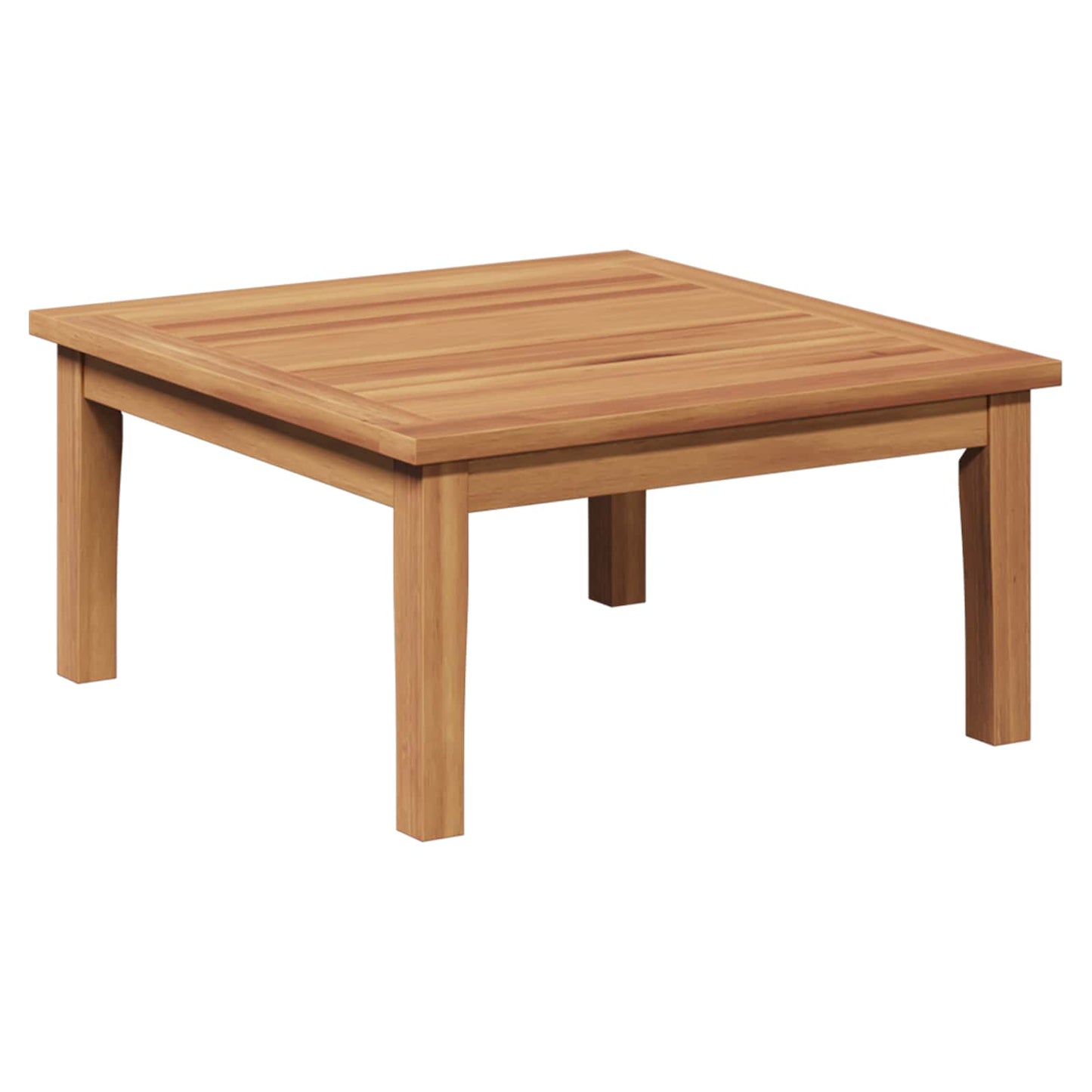 Hagebenk og Bordsett 2 pcs Krem og brun Massivt teaktre