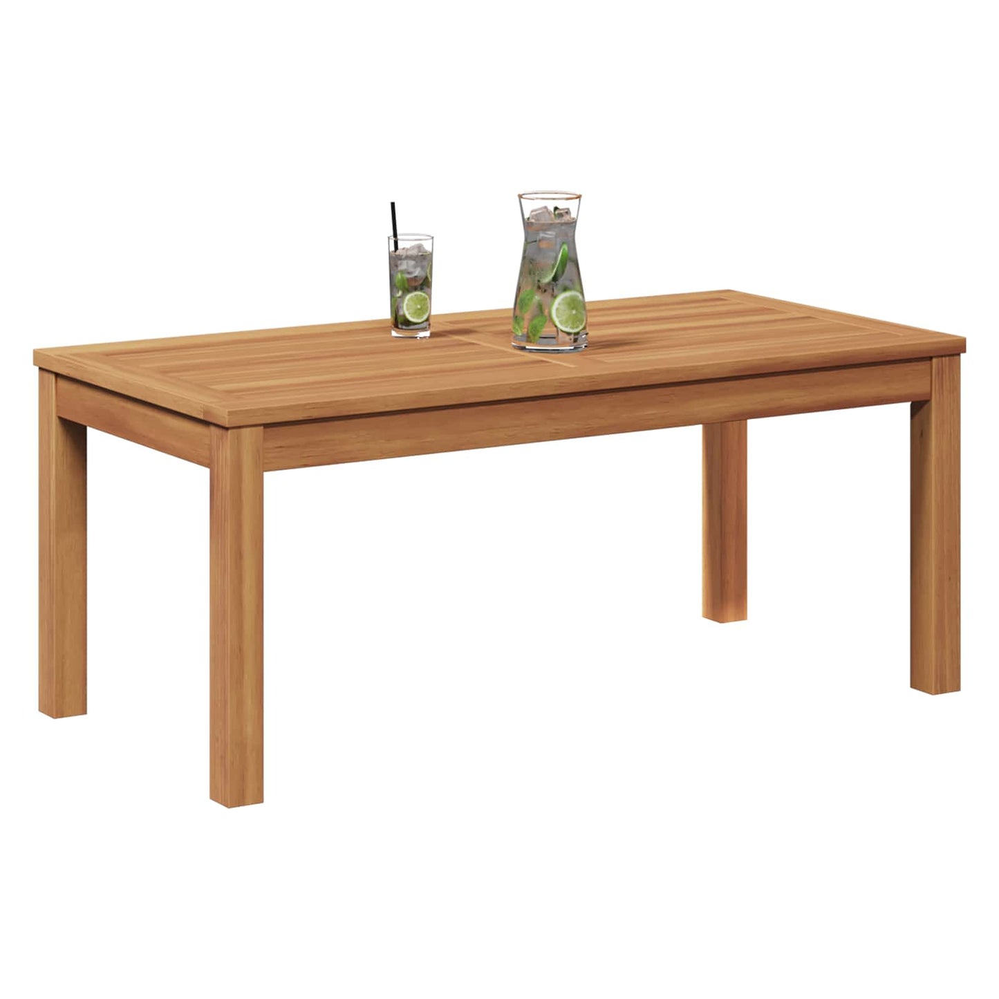 bord Brun 95 x 45 x 40 cm Massivt Teaktre