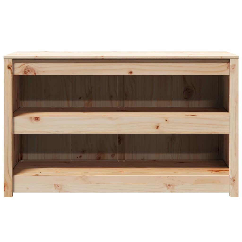 Kjøkkenskap MEPPEL Brun Eik 106 x 55 x 64 cm Massiv furu