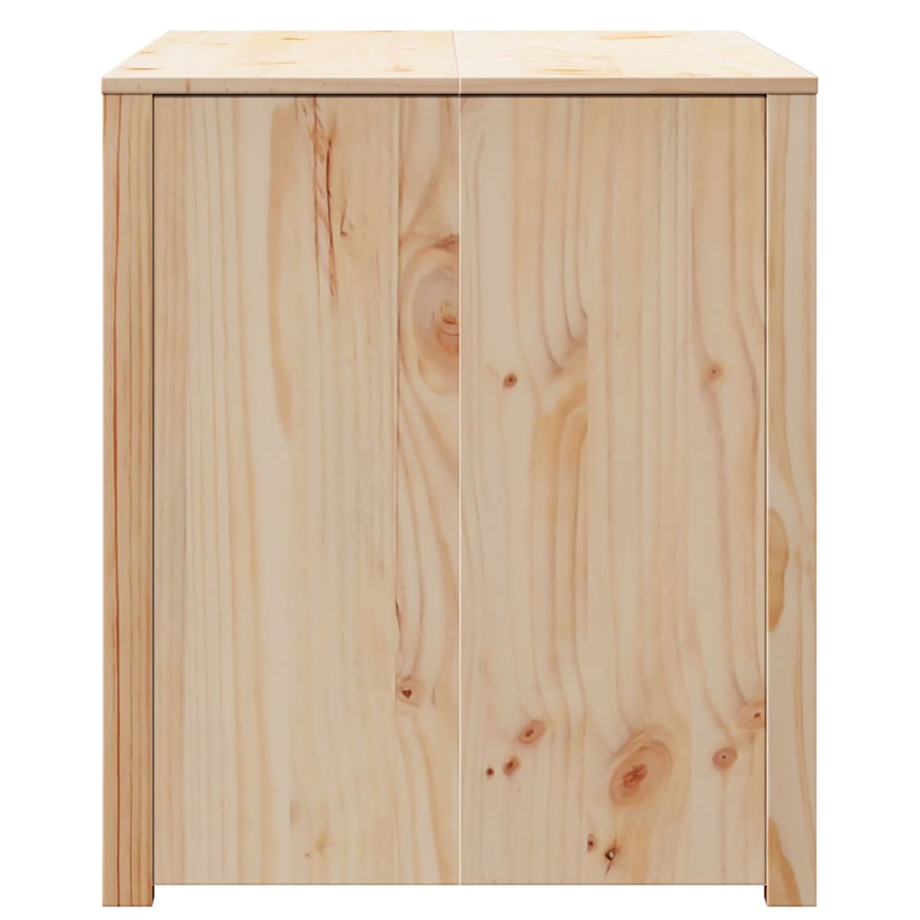 Kjøkkenskap MEPPEL Brun Eik 106 x 55 x 64 cm Massiv furu