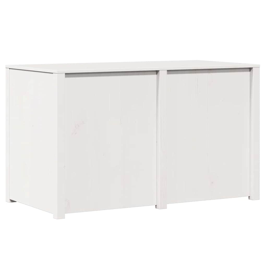 Kjøkkenskap med hylle MEPPEL Hvit 106 x 55 x 64 cm Massiv furu