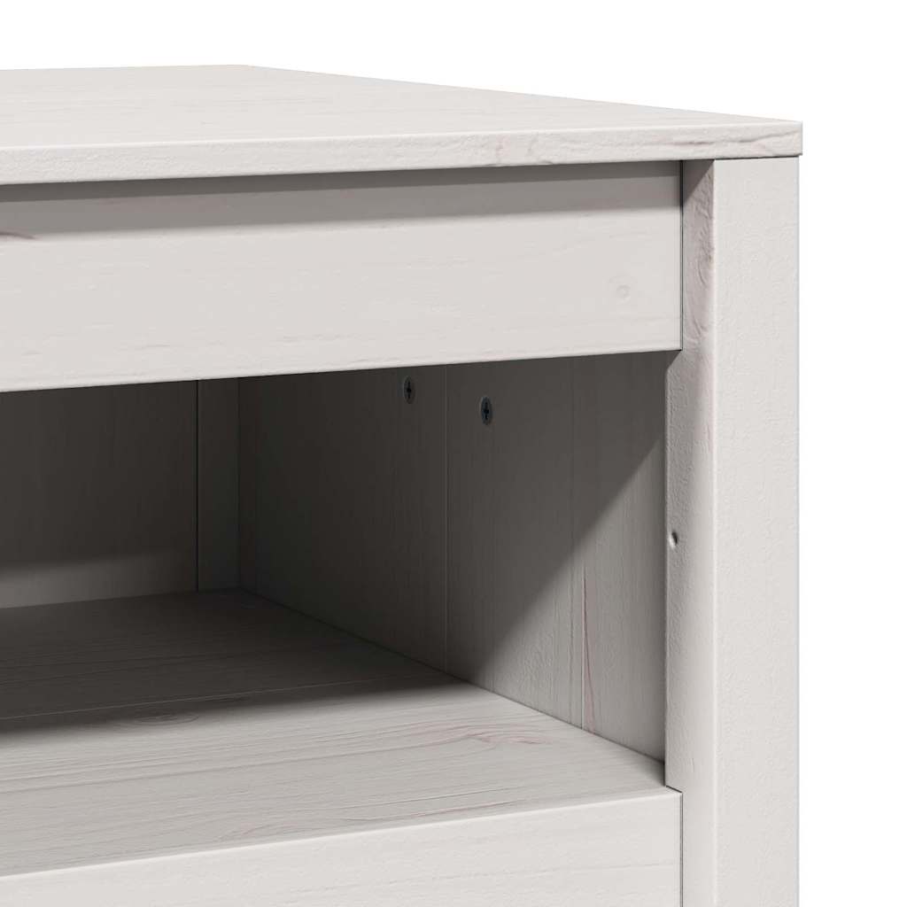 Kjøkkenskap MEPPEL Hvit 55 x 55 x 92 cm Massiv furu