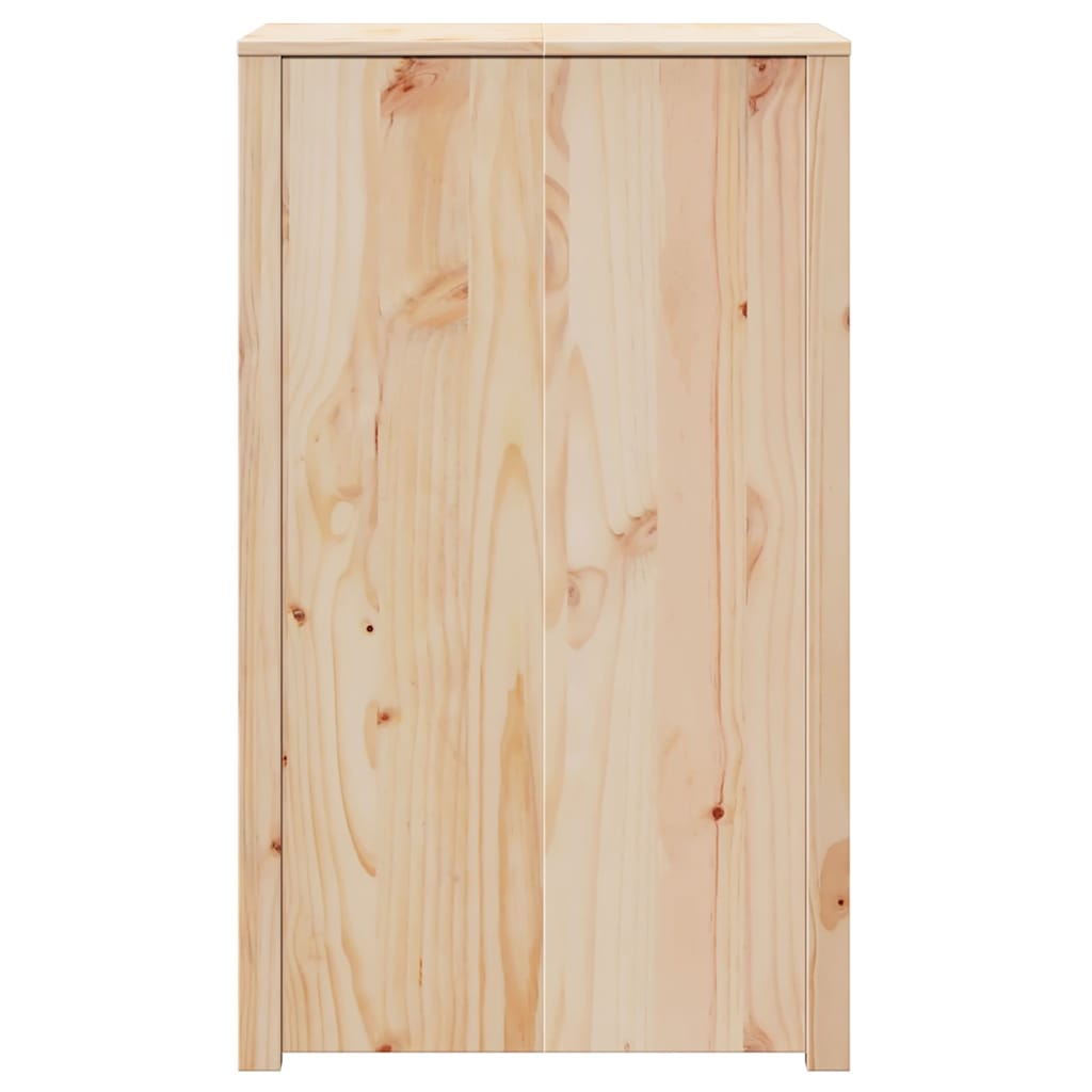 Kjøkkenskap med hylle Brun 55 x 55 x 92 cm Massivt furutre