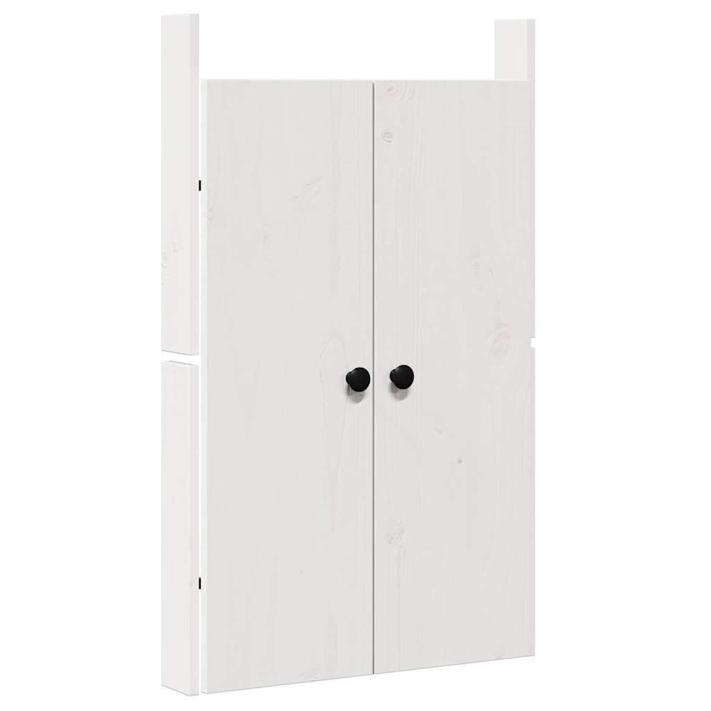 Kjøkkendør MEPPEL Hvit 50 x 9 x 82 cm Massivt furutre