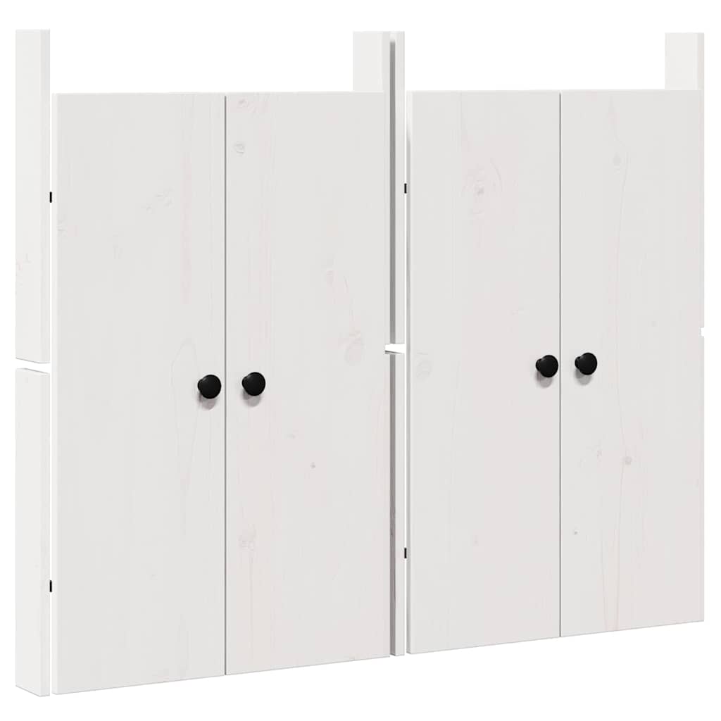 Kjøkkendør MEPPEL 2 pcs Hvit 50 x 9 x 82 cm Massivt furutre